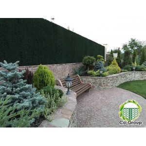 Зелений паркан Co-Group змішаного кольору H-2.80м х 10м в рулоні